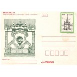 1979 BP163 - BILHETE POSTAL BRASILIANA 79 - SÉRIE CHAFARIZES - OURO PRETO - MG -  COM MANCHAS DE FERRUGEM 7539A